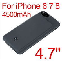 Load image into Gallery viewer, 4500mAh/7000mAh Ultra Thin Battery Case