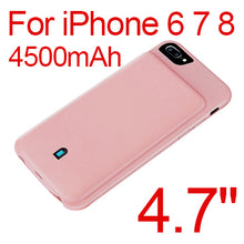 Load image into Gallery viewer, 4500mAh/7000mAh Ultra Thin Battery Case