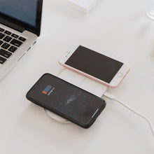 Load image into Gallery viewer, Aluminium Dual Wireless Charger