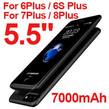 Load image into Gallery viewer, 2500/3700/5000/7000mAh Battery Case